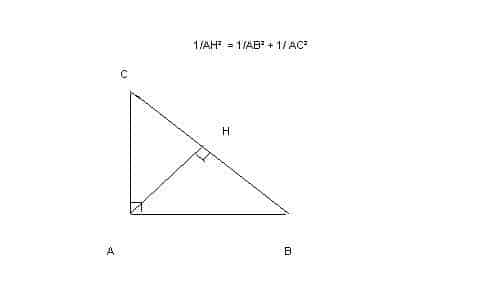 calculer l air d un triangle